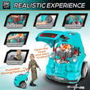 Kids Truck Engine Disassembly and Car Mechanic Repair Toy Set Magic Cars 3
