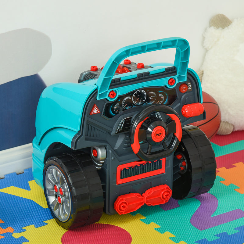 Kids Truck Engine Disassembly and Car Mechanic Repair Toy Set Magic Cars 6