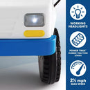 6V Battery-Powered Kids Mailman Truck with Working Horn for Ages 3+ Magic Cars 3
