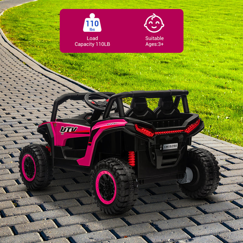 12V Electric Kids UTV Ride-On Car with Remote Control and 7Ah Battery Magic Cars 6
