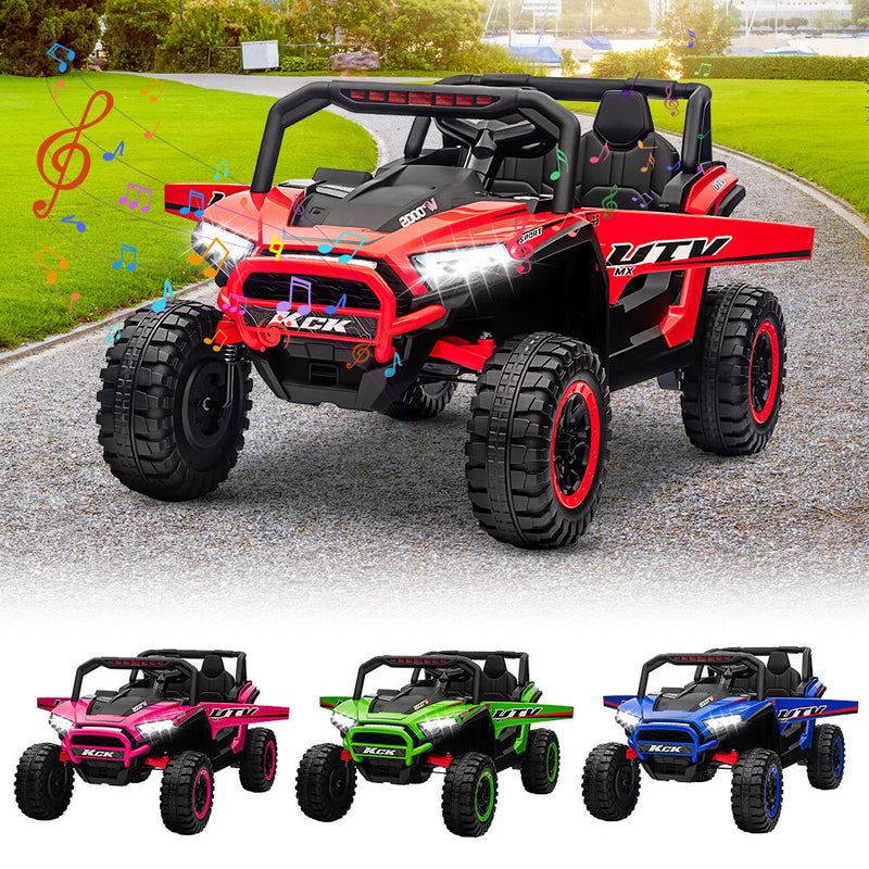 12V Electric Kids UTV Ride-On Car with Remote Control and 7Ah Battery Magic Cars 10
