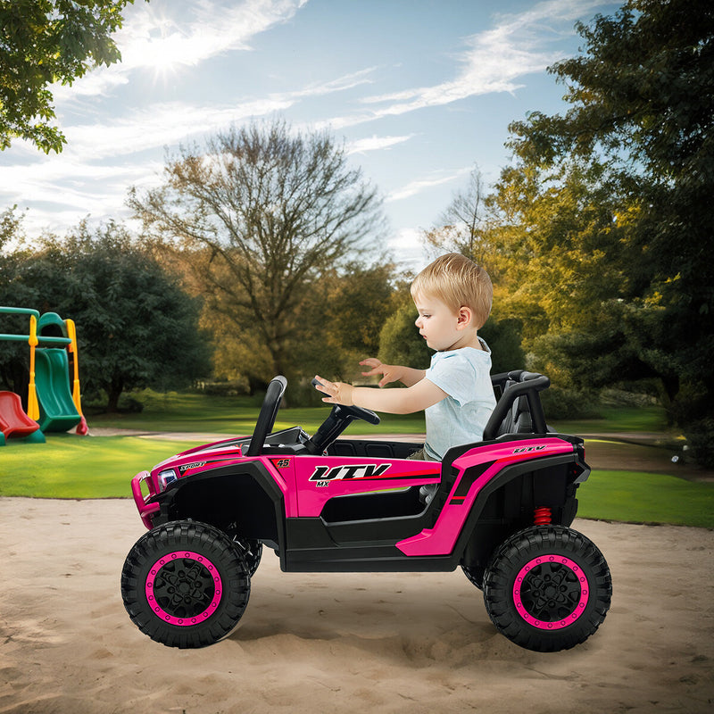 12V Electric Kids UTV Ride-On Car with Remote Control and 7Ah Battery Magic Cars 21