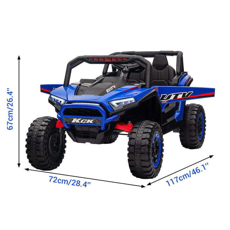 12V Electric Kids UTV Ride-On Car with Remote Control and 7Ah Battery Magic Cars 5