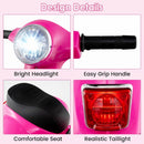 Battery-Powered Pink Vespa Scooter Ride-On for Kids Magic Cars 7