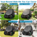Waterproof Ride-On Car Cover for Kids with Adjustable Drawstring and Buckles Magic Cars 3