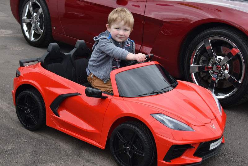 Corvette Ride On Car 2 Seater 24 Volt W/Magic Cars® Wireless Parental Control