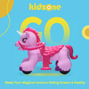 12V Electric Purple Unicorn Ride-On Car with Music for Kids Magic Cars 7