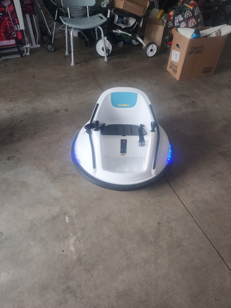 12V Kids Electric Ride On Bumper Car with 360 Degree Spin and LED Lights Magic Cars Variant 0