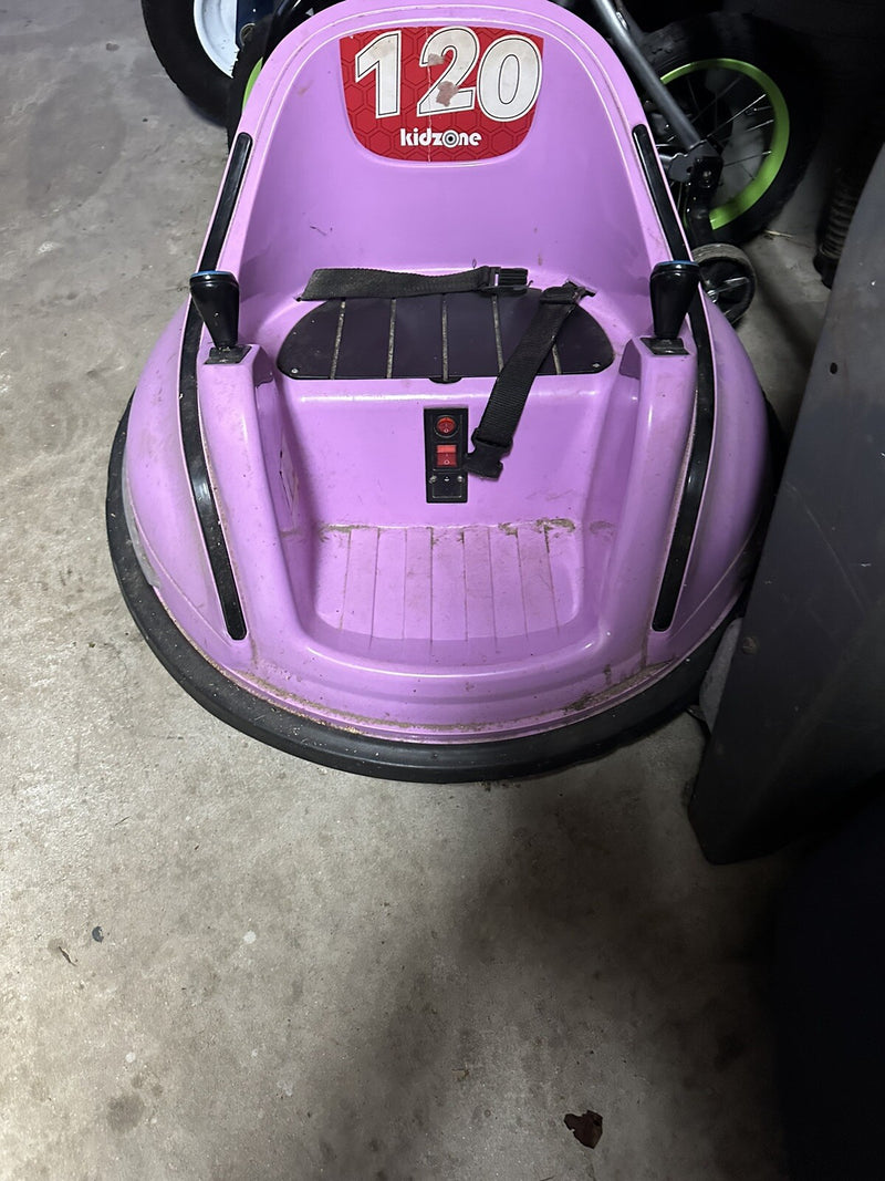 12V Kids Electric Ride-On Bumper Car with 360-Degree Spin and LED Lights Magic Cars 0