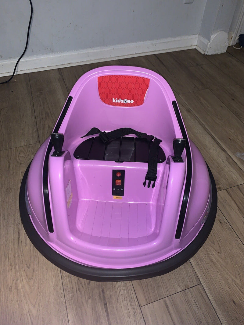 12V Electric Ride On Bumper Car for Kids, 360 Degree Spin, Light Up Features Magic Cars 0