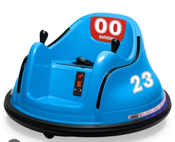 6 Volt Kidzone Bumper Car with Gearbox and Motor, Used Magic Cars 4
