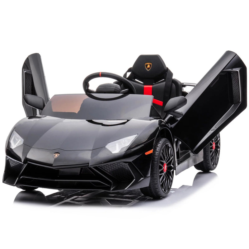 12V Electric Kids Ride-On Licensed Lamborghini Aventador SV Battery Powered Car Magic Cars 0
