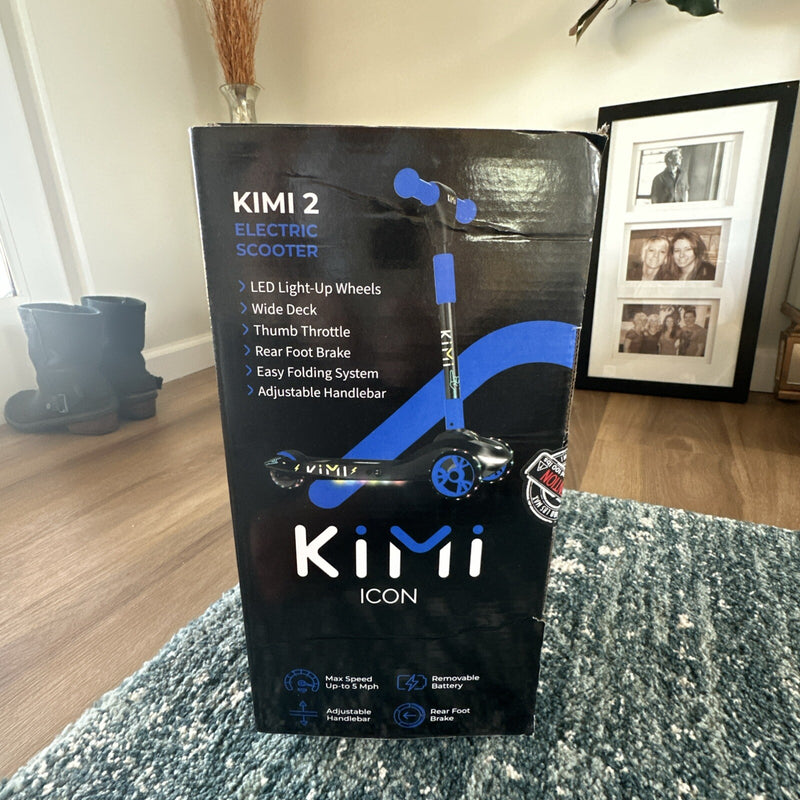 Electric 3-Wheel Kids Scooter for Ages 2-9 with Lights, 5 MPH Speed, and 10-Mile Range Magic Cars 1