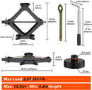 Car Jack Kit for Tesla Model 3/S/X and Model Y – 2.5 Ton Lifting Jack Magic Cars 6