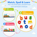 CVC Word Spelling Educational Toy for Ages 3-6 Magic Cars 1