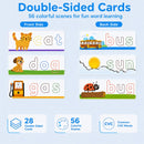 CVC Word Spelling Educational Toy for Ages 3-6 Magic Cars 4