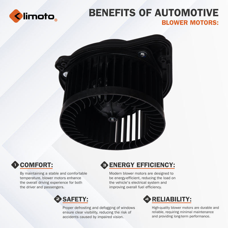 Replacement Blower Motor Compatible with 2011–2017 Mitsubishi Lancer Magic Cars 4