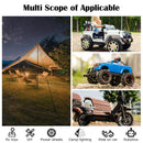 KOEZOI Dual Power Wheel Adapter for Ryobi 18V Battery Compatible with DIY RC Toys and Switch Magic Cars 6