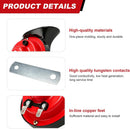 Single Super Loud 12V Snail Car Horn Kit, 300DB High and Low Sound Magic Cars 2