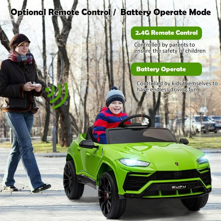 Remote Car Rideon 12V Battery-Powered Remote Control Ride-On Car