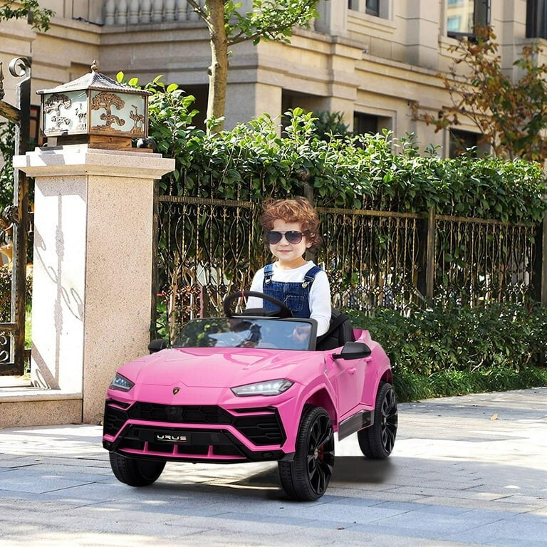 12V Battery-Powered Pink Ride-On Car with Remote Control Magic Cars 1