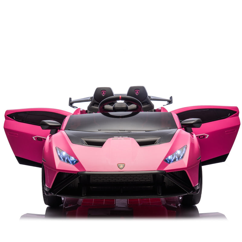 24V Kids Electric Ride-On Drift Car in Pink with Sports Design Magic Cars 14