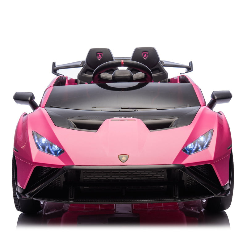 24V Kids Electric Ride-On Drift Car in Pink with Sports Design Magic Cars 7