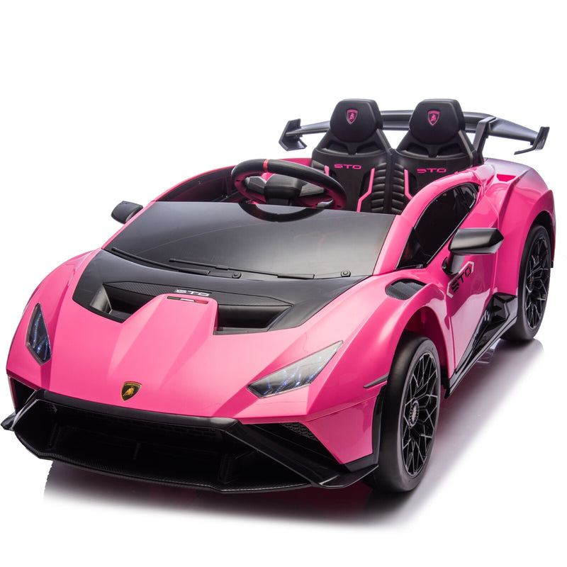 24V Kids Electric Ride-On Drift Car in Pink with Sports Design Magic Cars Variant 0