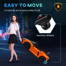 Licensed Kids Ride-On Car with Suspension in Orange Magic Cars 5