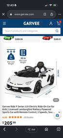 Lamborghini 12V Electric Ride-On Car for Children Magic Cars 5