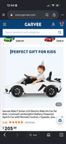 Lamborghini 12V Electric Ride-On Car for Children Magic Cars 6