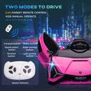 Lamborghini SIAN 12V Pink Kids Electric Ride-On Car with Remote Control Magic Cars 6