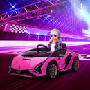 Lamborghini SIAN 12V Pink Kids Electric Ride-On Car with Remote Control Magic Cars 8