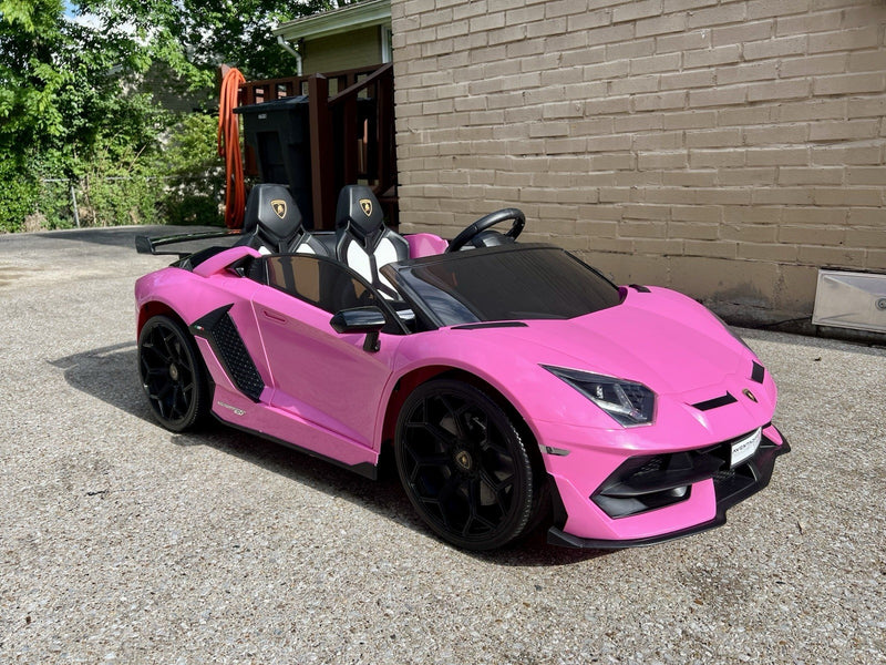 SVJ Pink Roadster Electric Ride-On Car for Kids Magic Cars 6