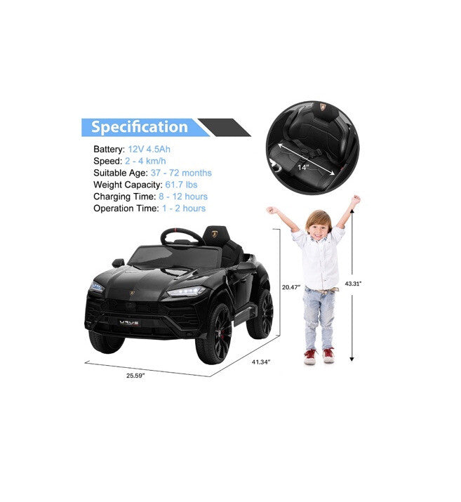 12V Electric Lamborghini Urus Ride-On Car Magic Cars Variant 0