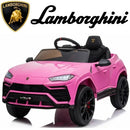 Pink Ride-On Toy Car Inspired by Lamborghini Urus and Sian Models Magic Cars 0