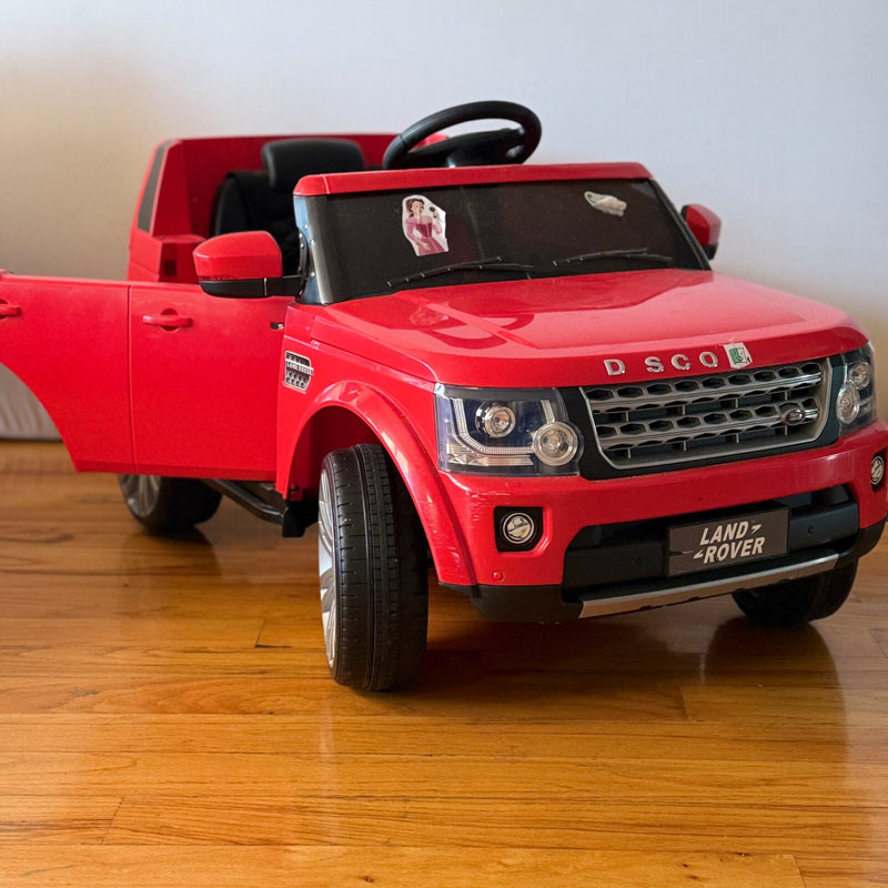 Red 2023 Land Rover Discovery Ride-On Car - Used Magic Cars 0