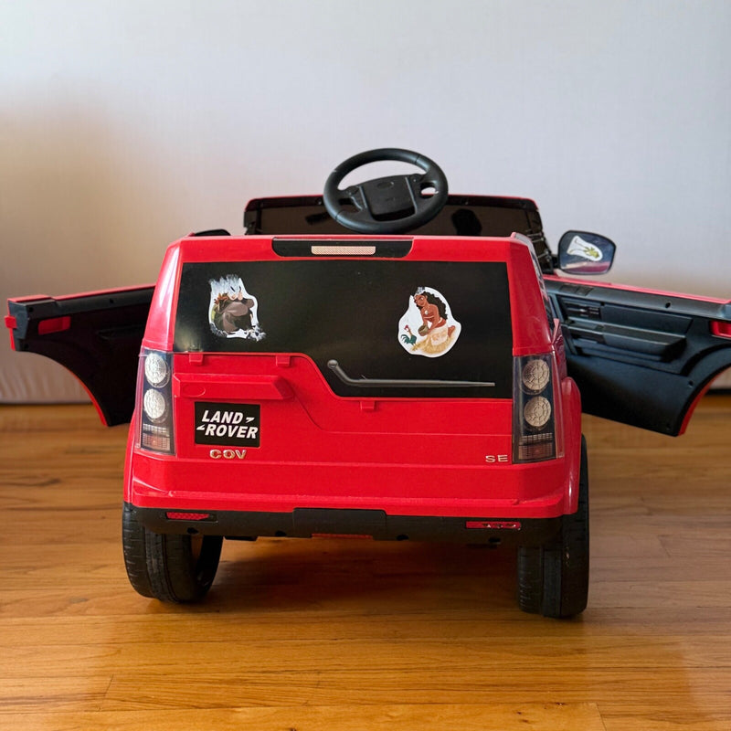Red 2023 Land Rover Discovery Ride-On Car - Used Magic Cars 3
