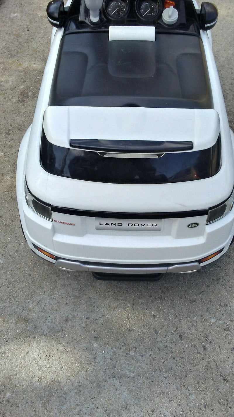 Land Rover Evoque Ride-On Push Car with Music Jeep 28.5-Inch Long Magic Cars 1