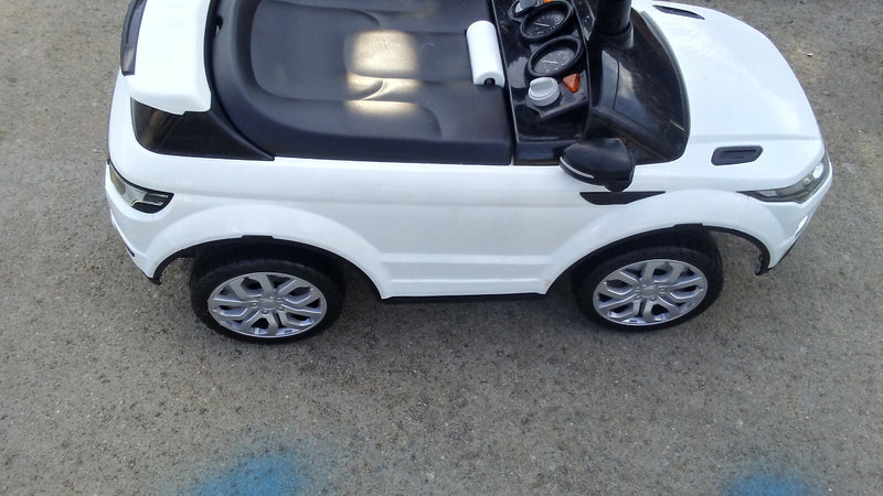 Land Rover Evoque Ride-On Push Car with Music Jeep 28.5-Inch Long Magic Cars 5