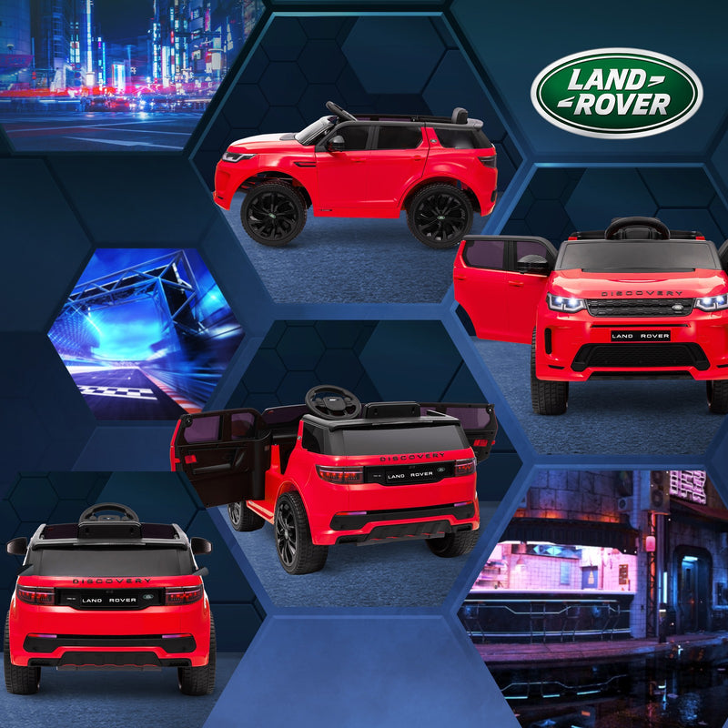 Licensed 12V Red Kids Ride-On Car with Soft Start and Land Rover Design Magic Cars 10