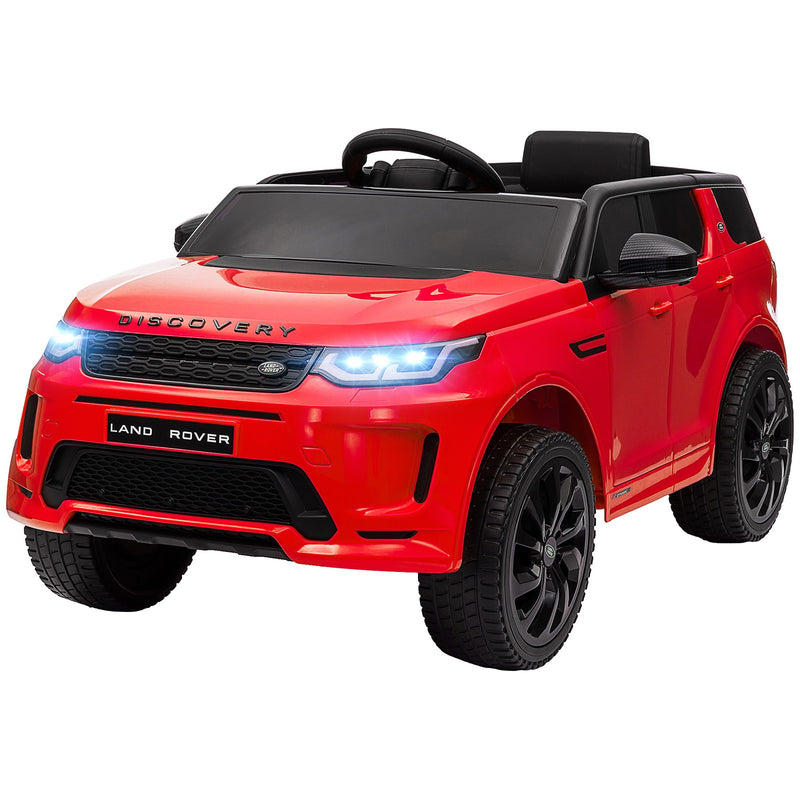Licensed 12V Red Kids Ride-On Car with Soft Start and Land Rover Design Magic Cars 3