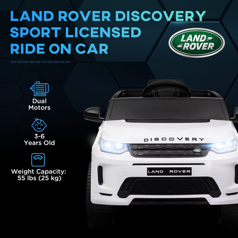 Licensed 12V Land Rover Kids Ride-On Car with Soft Start and Music Magic Cars 4
