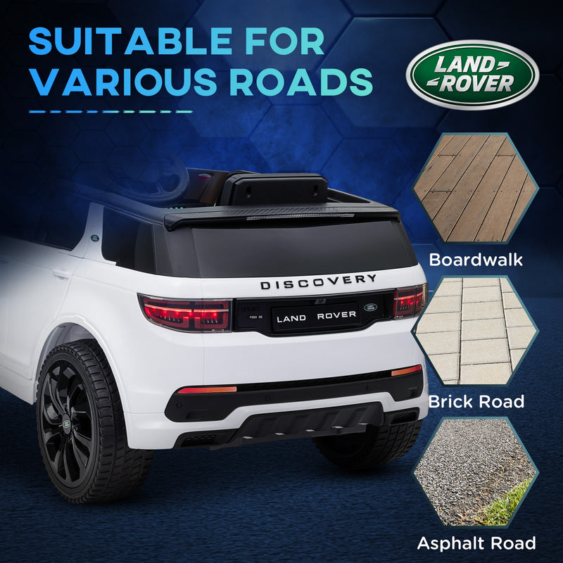 Licensed 12V Land Rover Kids Ride-On Car with Soft Start and Music Magic Cars 9