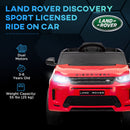Licensed 12V Land Rover Sport Kids Electric Ride-On Car with Remote Control Magic Cars 4