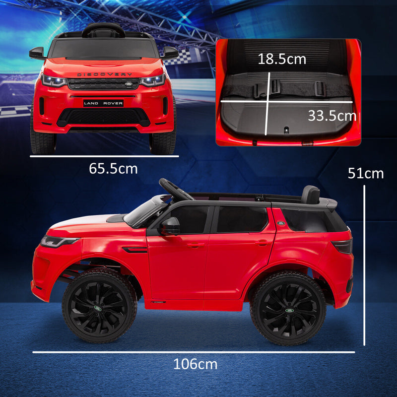 Licensed 12V Land Rover Sport Kids Electric Ride-On Car with Remote Control Magic Cars 5