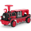 12V Electric 2-Seater Kids Ride-On Train with Music, Lights, Storage – Red Magic Cars 18