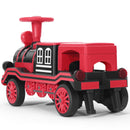 12V Electric 2-Seater Kids Ride-On Train with Music, Lights, Storage – Red Magic Cars 19