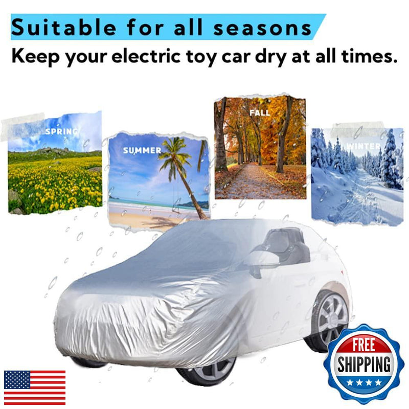 Large Kids Ride-On Toy Car Cover Outdoor Weather-Resistant Protective Wrapper Magic Cars 4