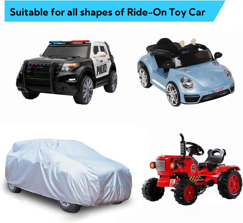 Large Kids Ride-On Toy Car Cover Universal Fit Water Resistant UV Protection Magic Cars 8
